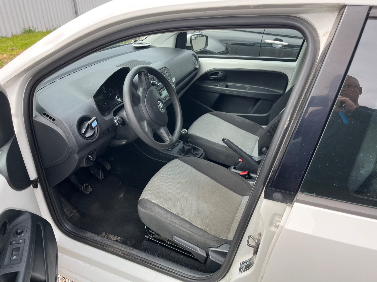 Hvid Skoda Citigo fra 2014