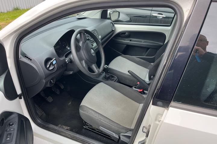 Hvid Skoda Citigo fra 2014