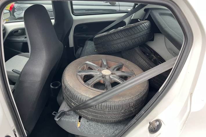 Hvid Skoda Citigo fra 2014