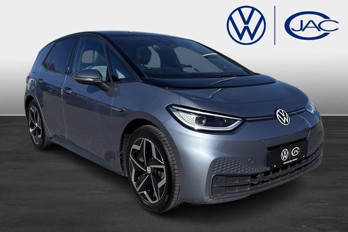Blå VW ID.3 fra 2021