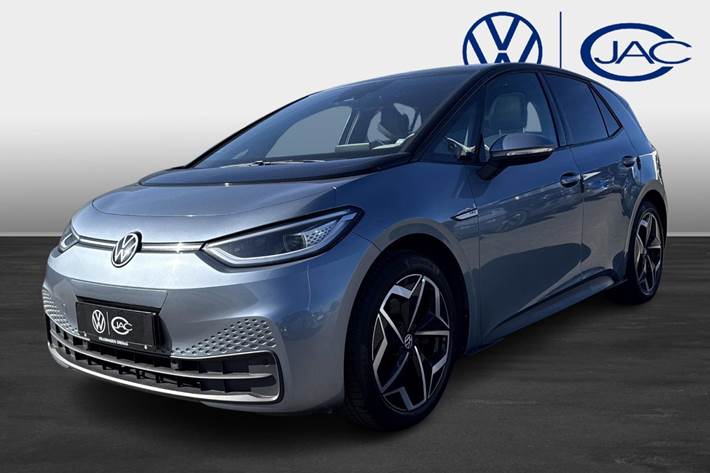 Blå VW ID.3 fra 2021