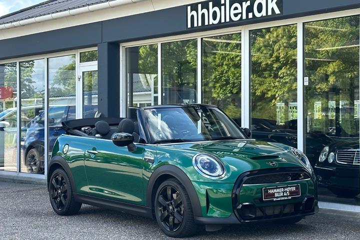 Grøn Mini Cooper S fra 2021