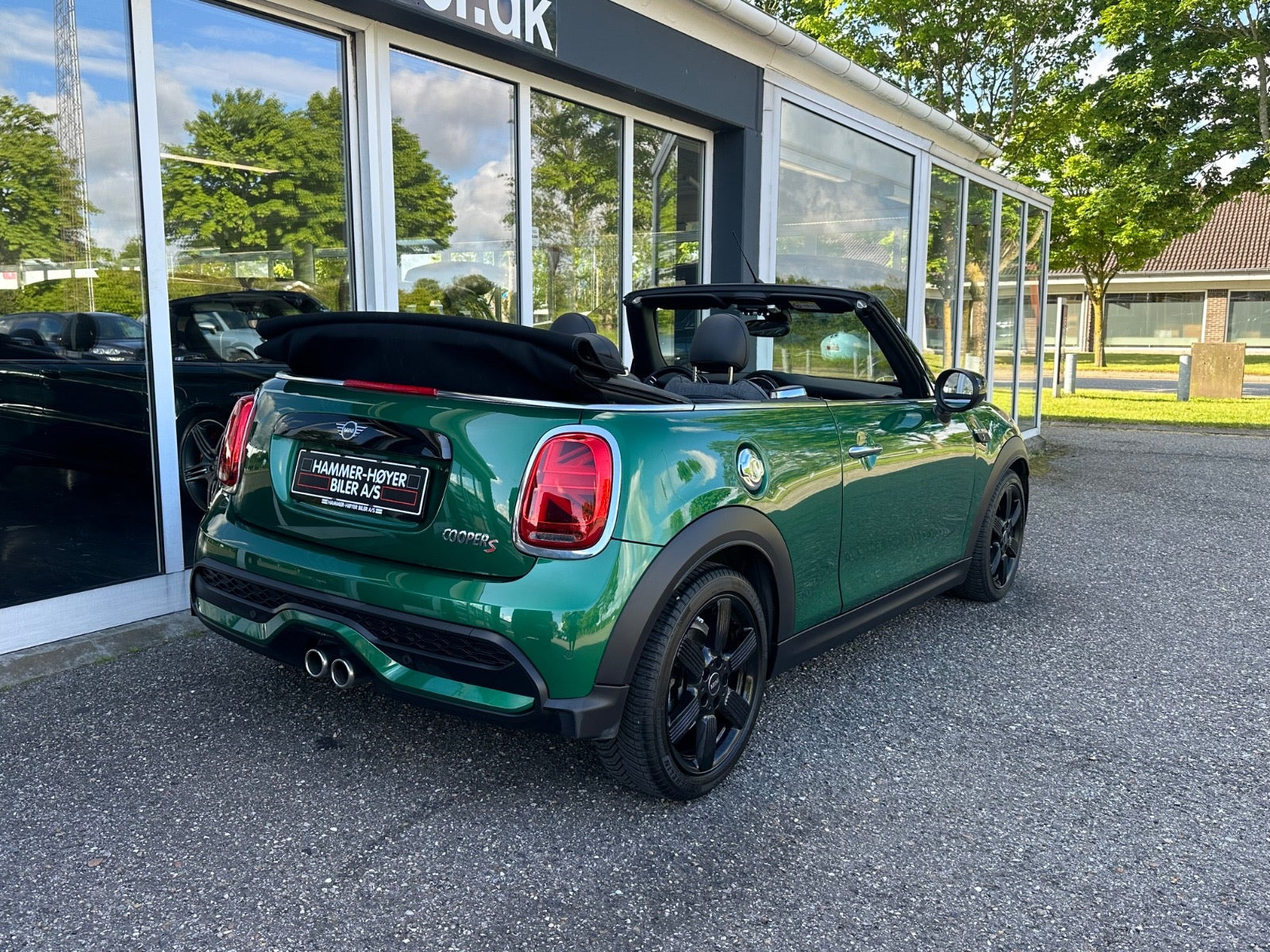 Grøn Mini Cooper S fra 2021