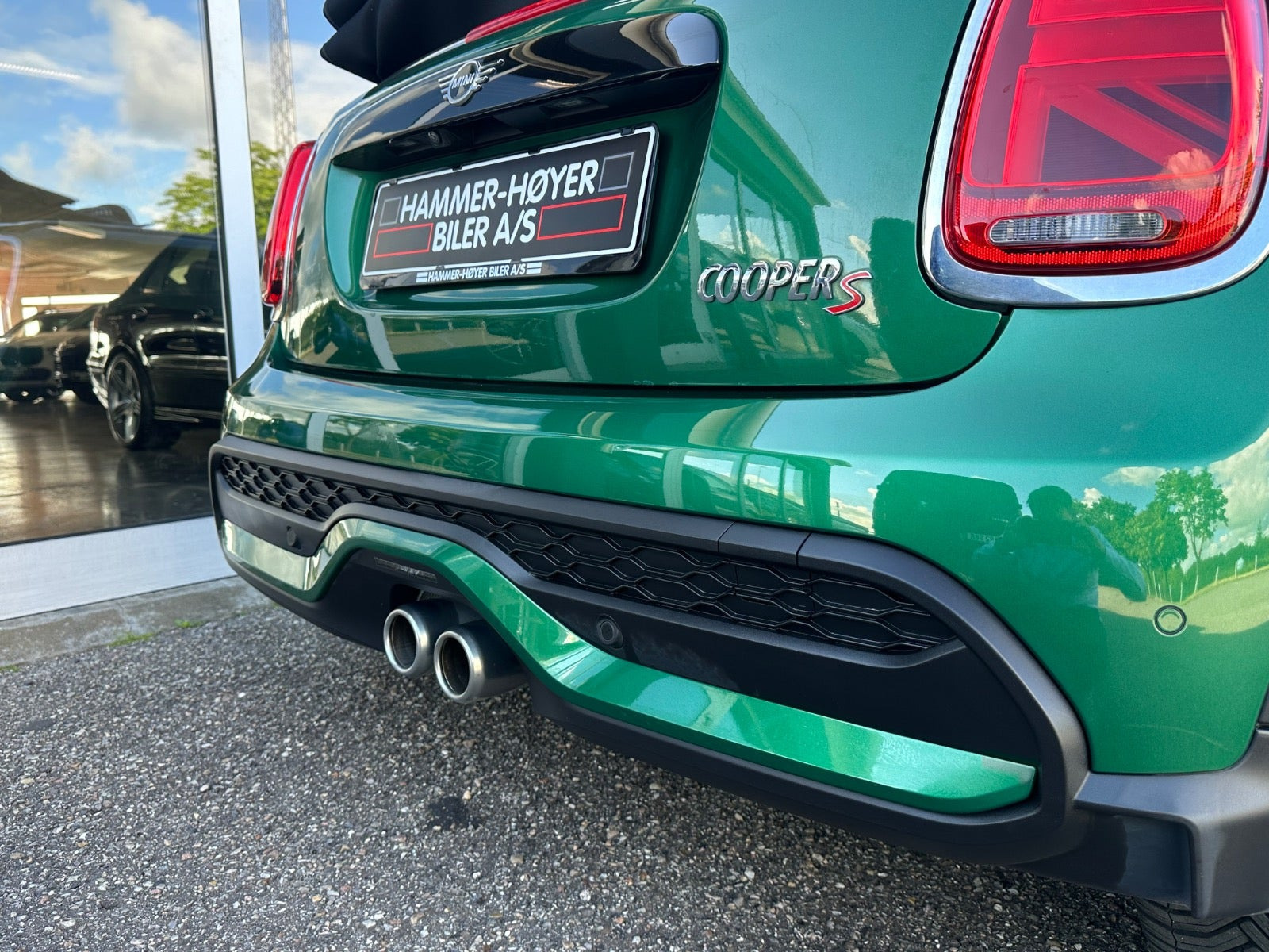 Grøn Mini Cooper S fra 2021