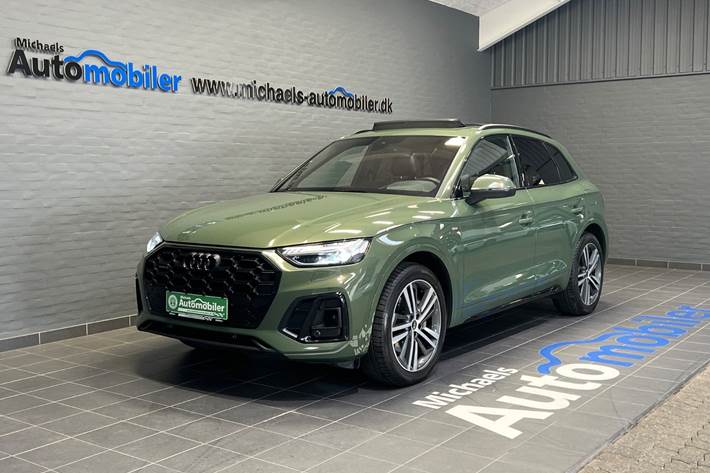 Grøn Audi Q5 fra 2024