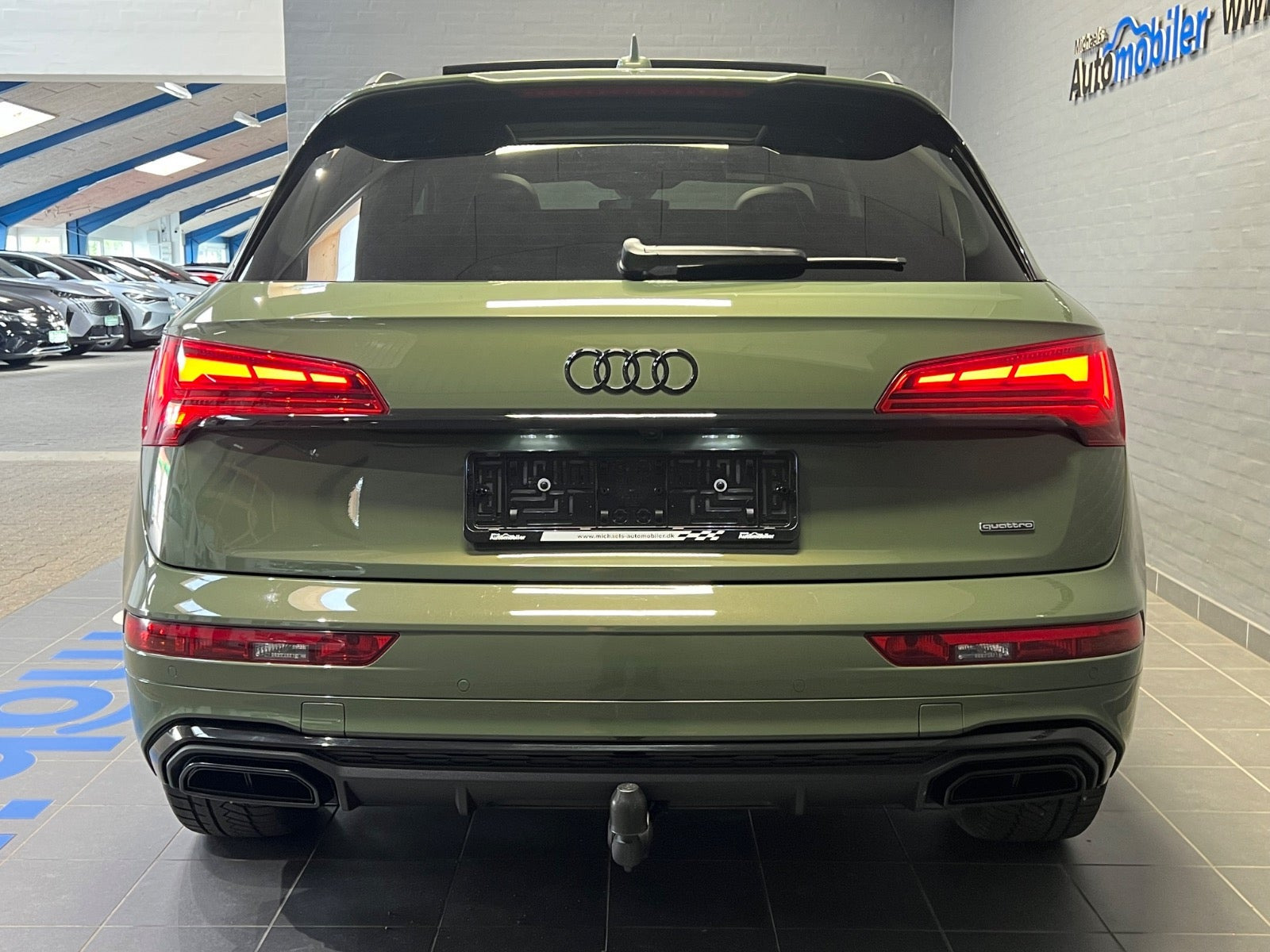 Grøn Audi Q5 fra 2024