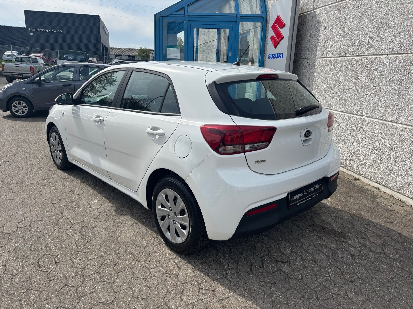 Hvid Kia Rio fra 2018