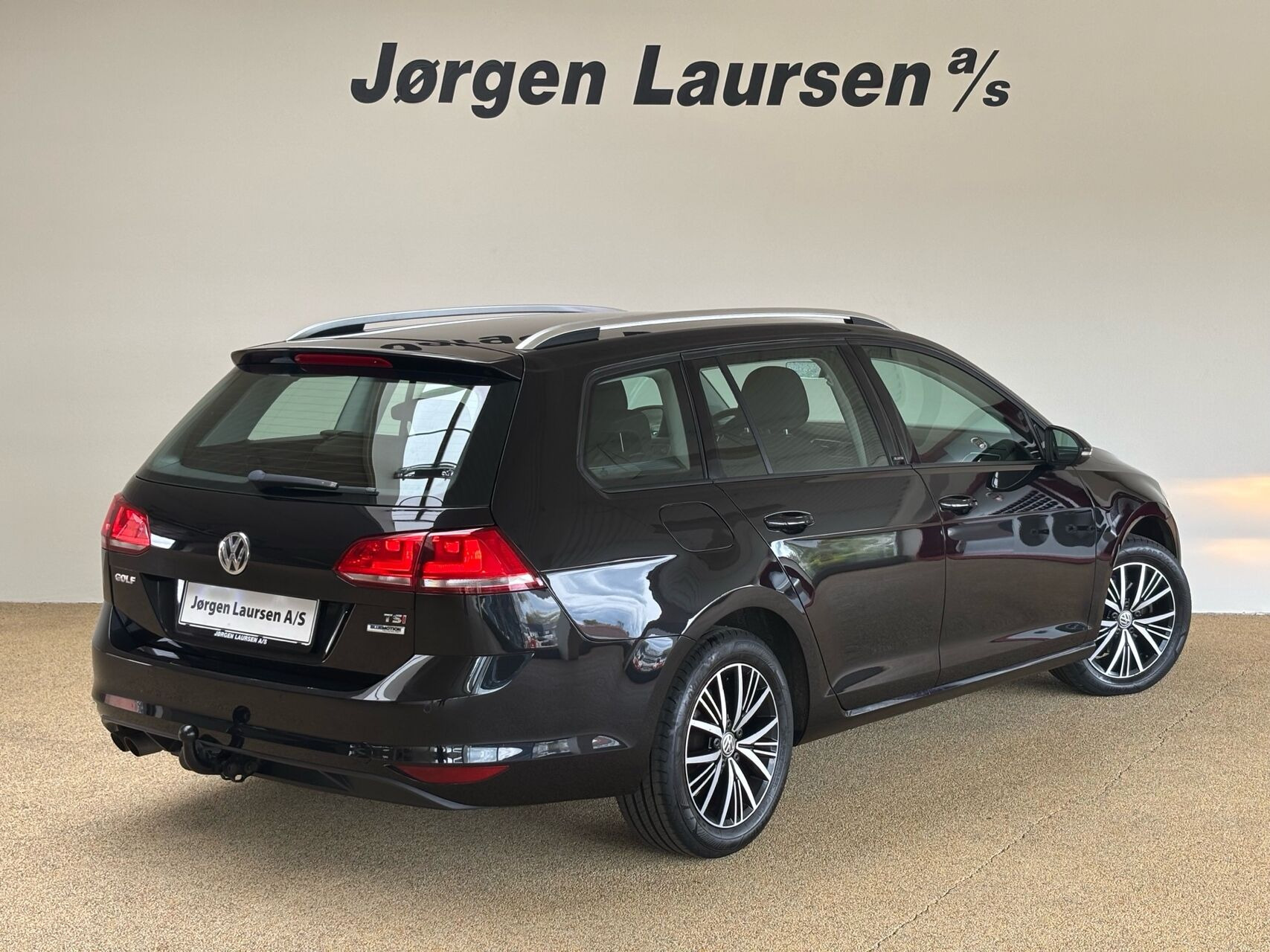 Sort VW Golf fra 2017