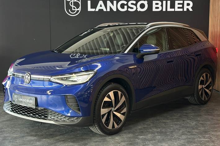 Blå VW ID.4 fra 2023
