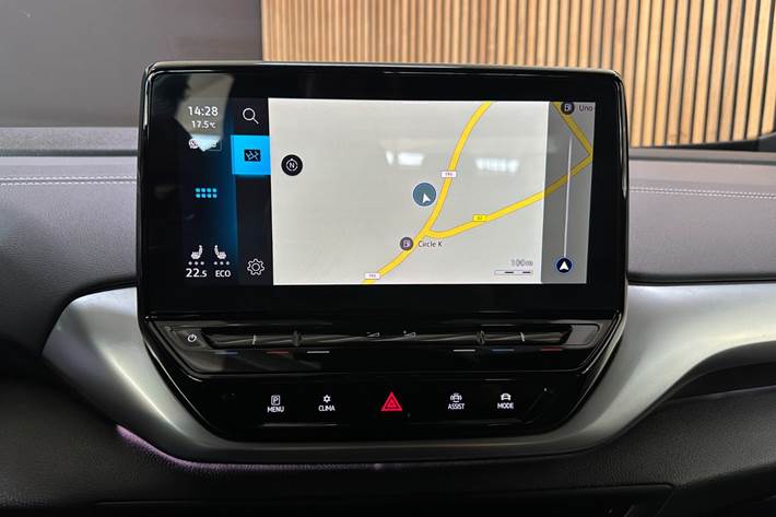Blå VW ID.4 fra 2023