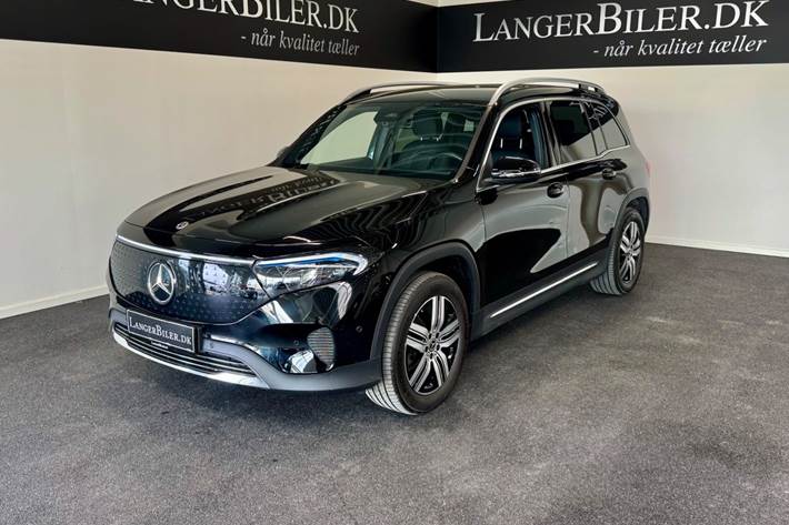 Sort Mercedes EQB250+ fra 2024