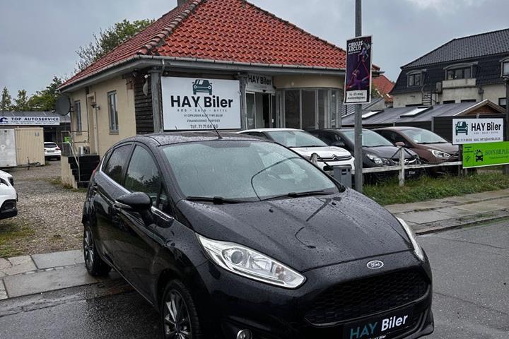 Sort Ford Fiesta fra 2014