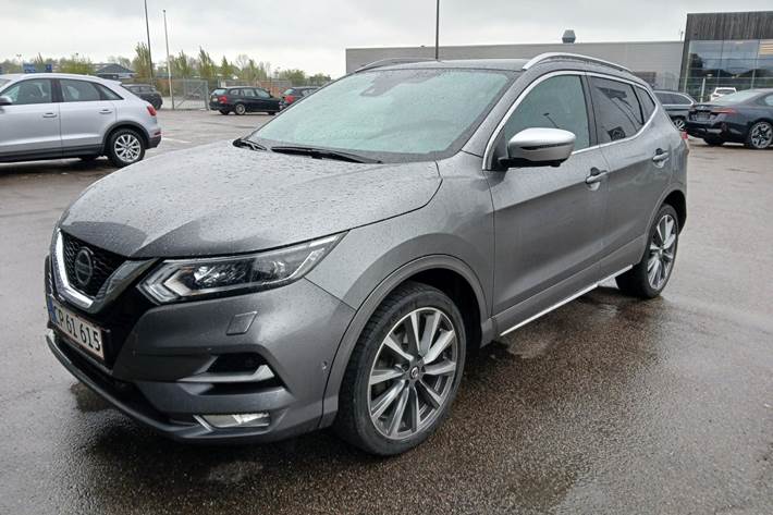 Grå Nissan Qashqai fra 2019