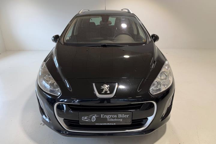 Sort Peugeot 308 fra 2012