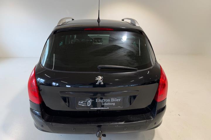 Sort Peugeot 308 fra 2012