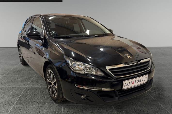 Sort Peugeot 308 fra 2016