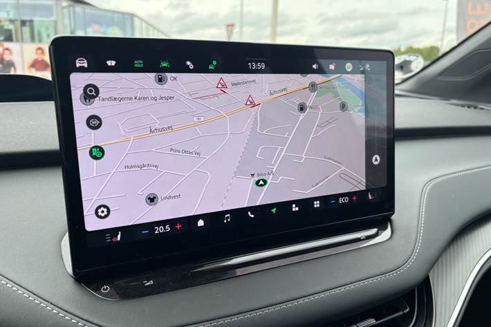 Blå Skoda Enyaq fra 2026