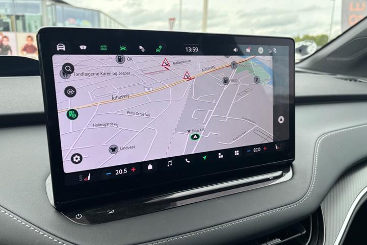 Blå Skoda Enyaq fra 2026