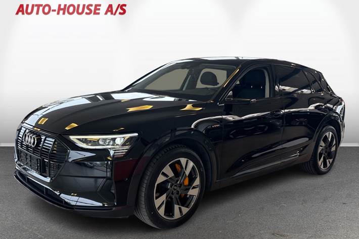 Sort Audi e-tron fra 2023