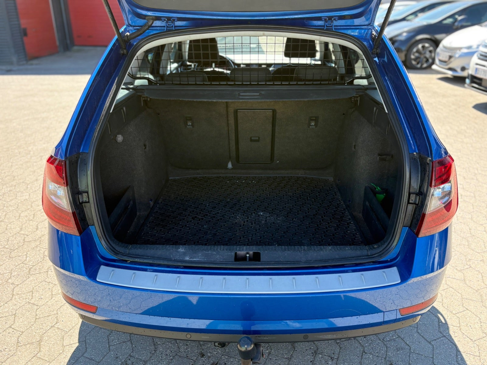 Blå Skoda Octavia fra 2020