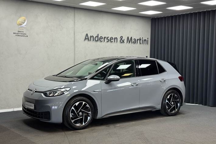 Grå VW ID.3 fra 2023