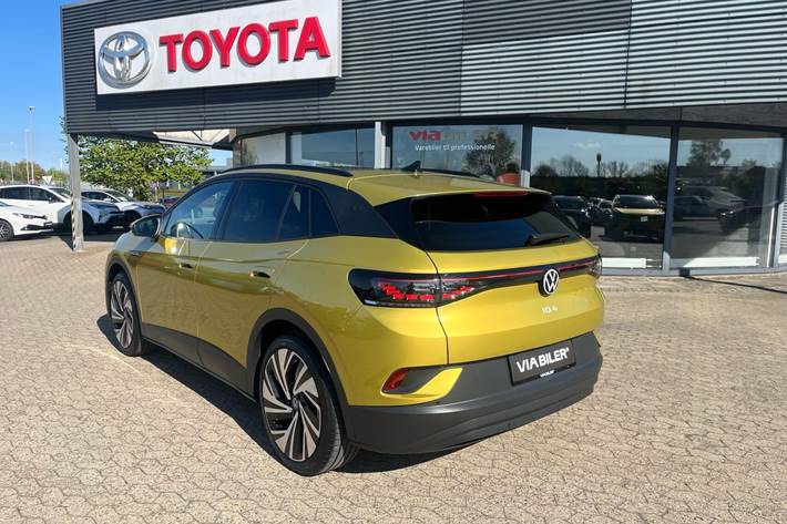 Gul VW ID.4 fra 2021