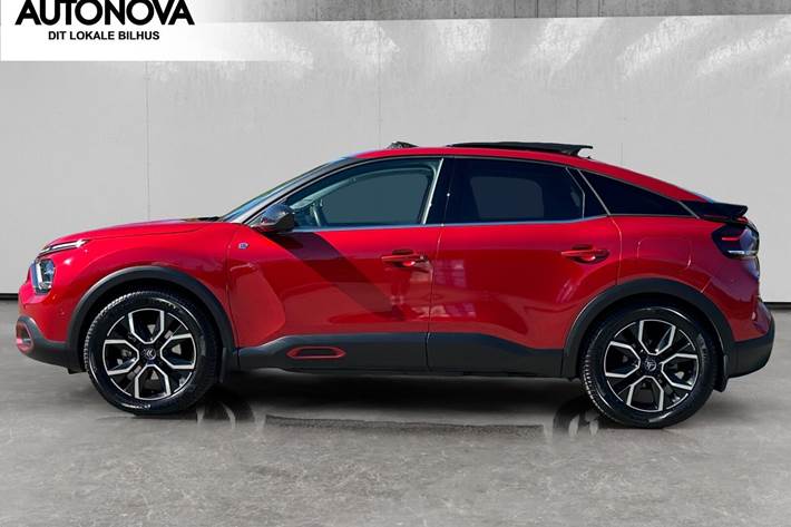 Rød Citroën ë-C4 fra 2021