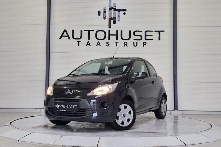 Sort Ford Ka fra 2015 set udefra