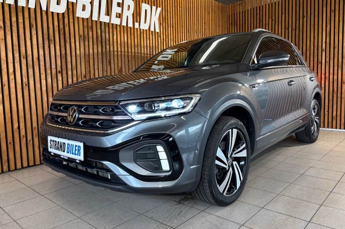 Grå VW T-Roc fra 2023