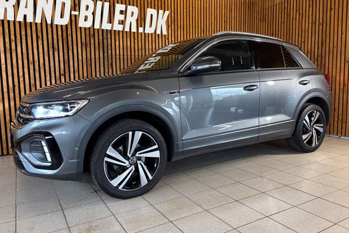 Grå VW T-Roc fra 2023