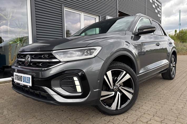 Grå VW T-Roc fra 2023