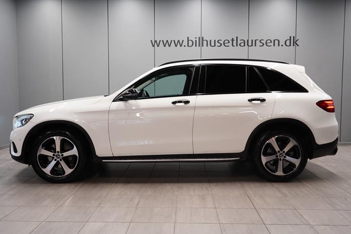Hvid Mercedes GLC220 d fra 2016