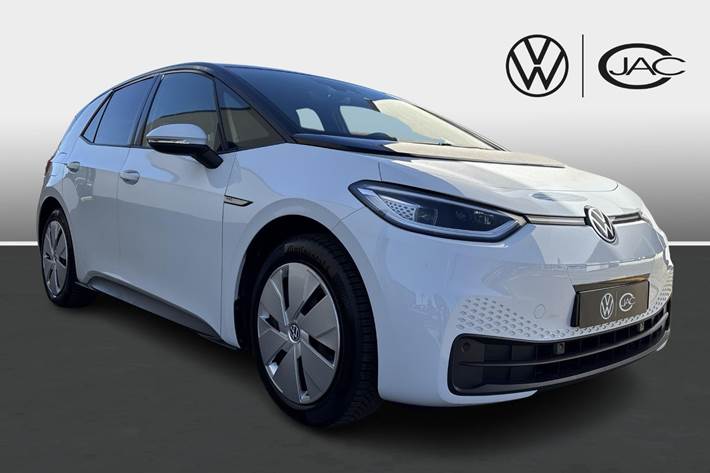 Hvid VW ID.3 fra 2021