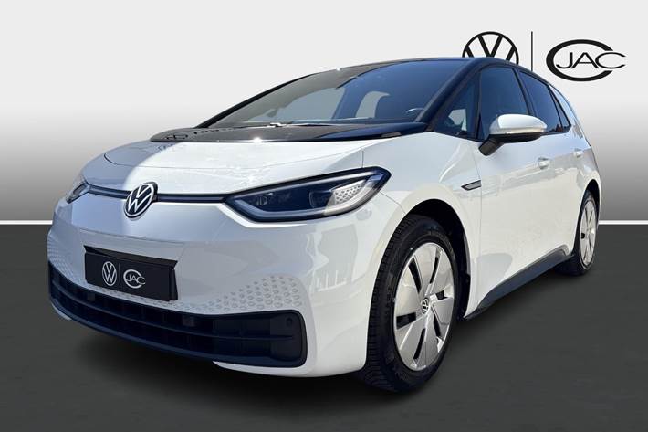 Hvid VW ID.3 fra 2021