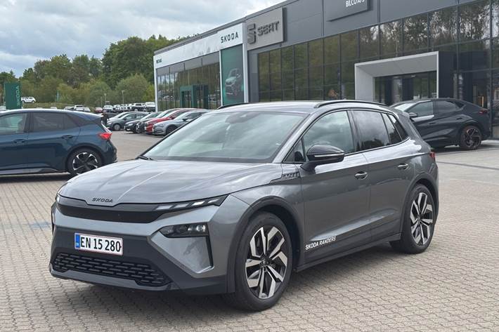 Grå Skoda Elroq fra 2025