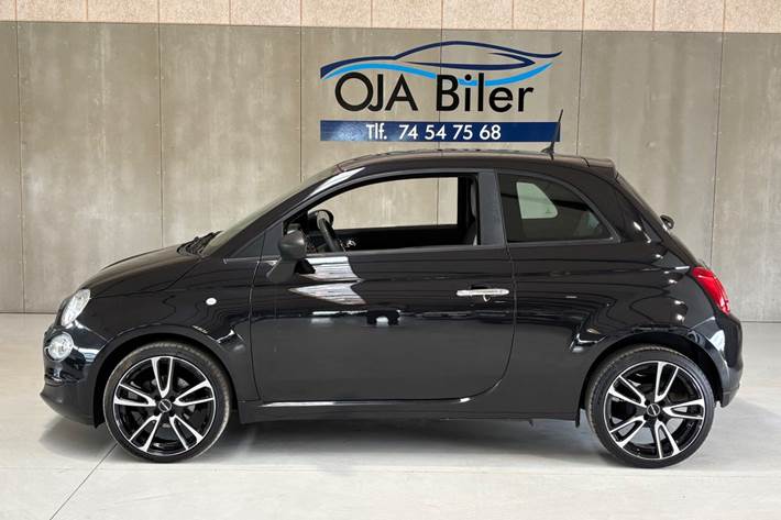 Sort Fiat 500 fra 2020