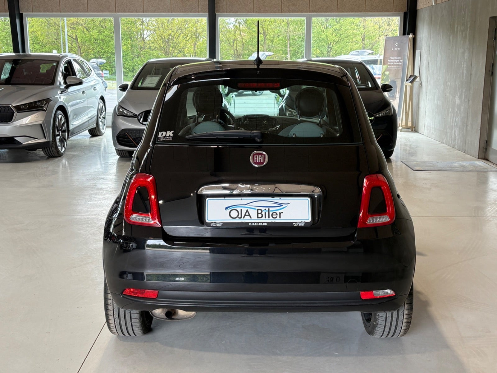 Sort Fiat 500 fra 2020
