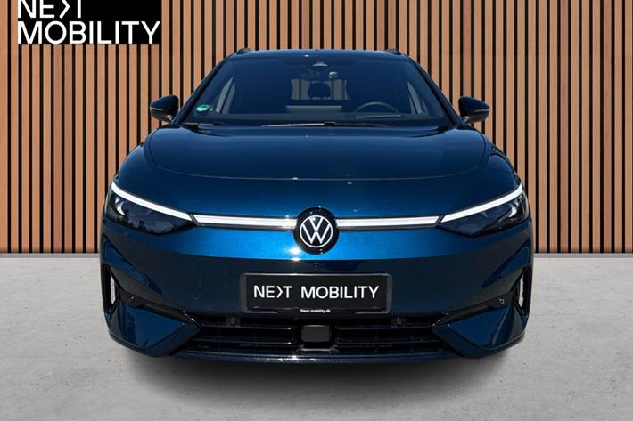 Blå VW ID.7 fra 2025