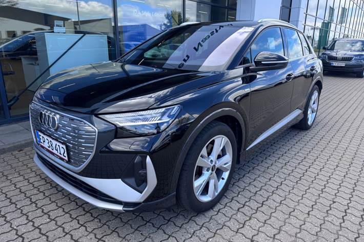 Sort Audi Q4 e-tron fra 2024