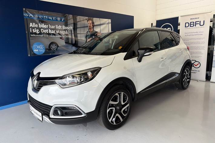Hvid Renault Captur fra 2017