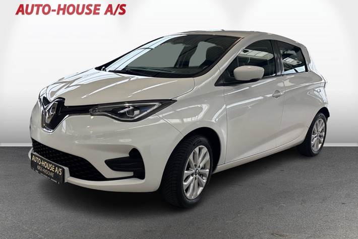 Hvid Renault Zoe fra 2021