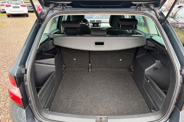 Sort Skoda Fabia fra 2018