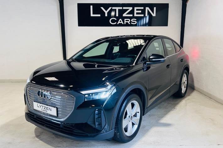 Sort Audi Q4 e-tron fra 2023