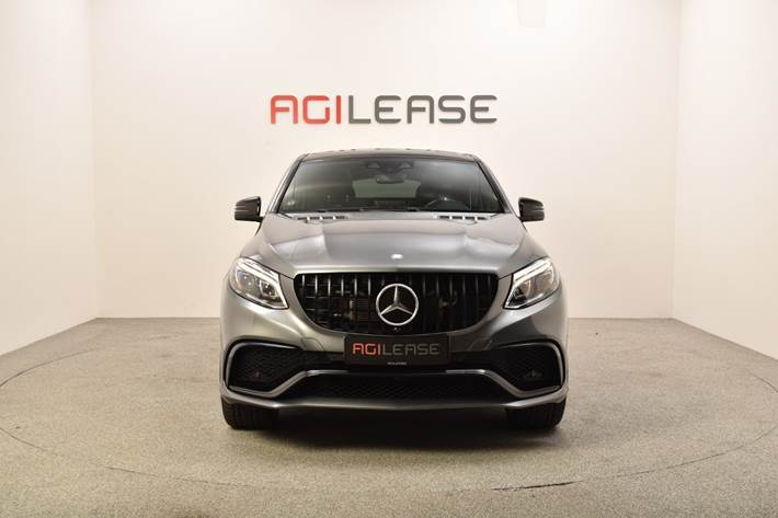 Grå Mercedes GLE63 fra 2017