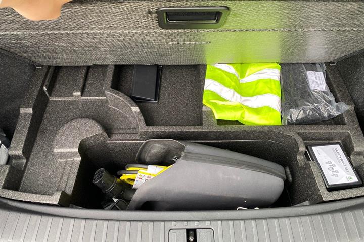 Sølv Skoda Enyaq fra 2021