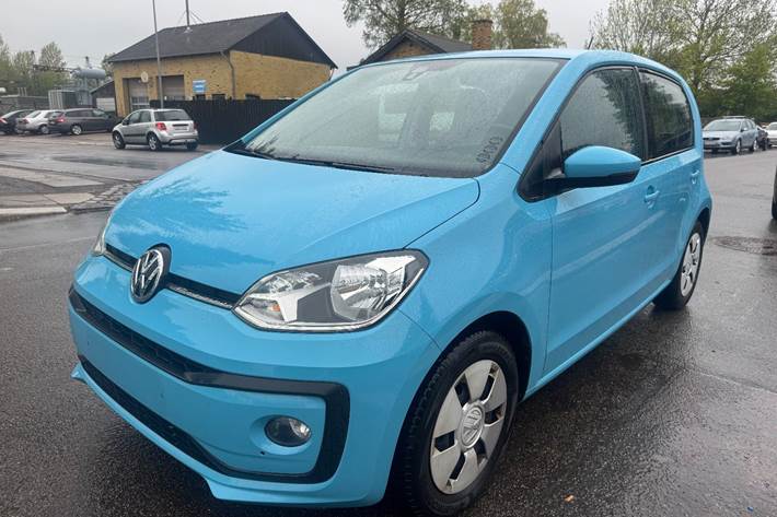 Blå VW UP! fra 2017