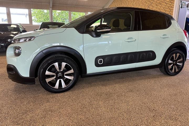 Grøn Citroën C3 fra 2020