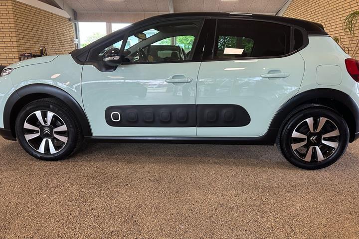 Grøn Citroën C3 fra 2020