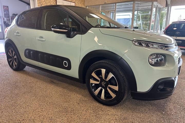 Grøn Citroën C3 fra 2020