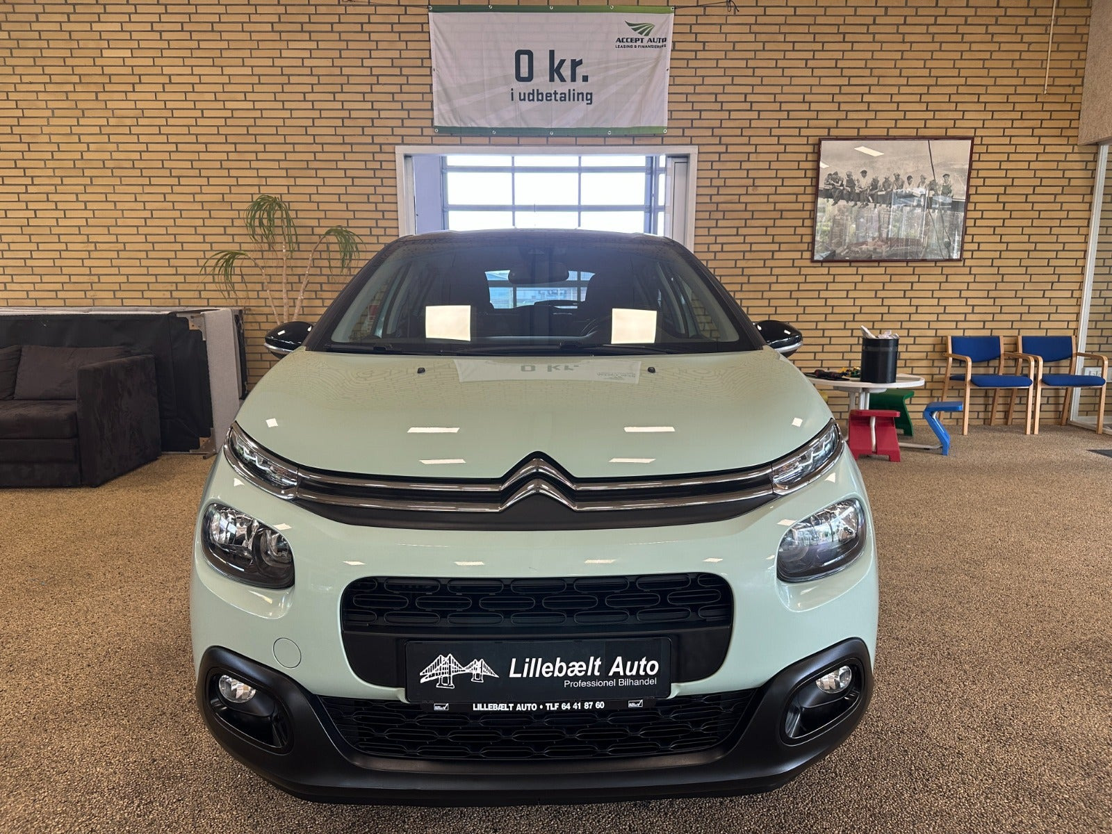 Grøn Citroën C3 fra 2020